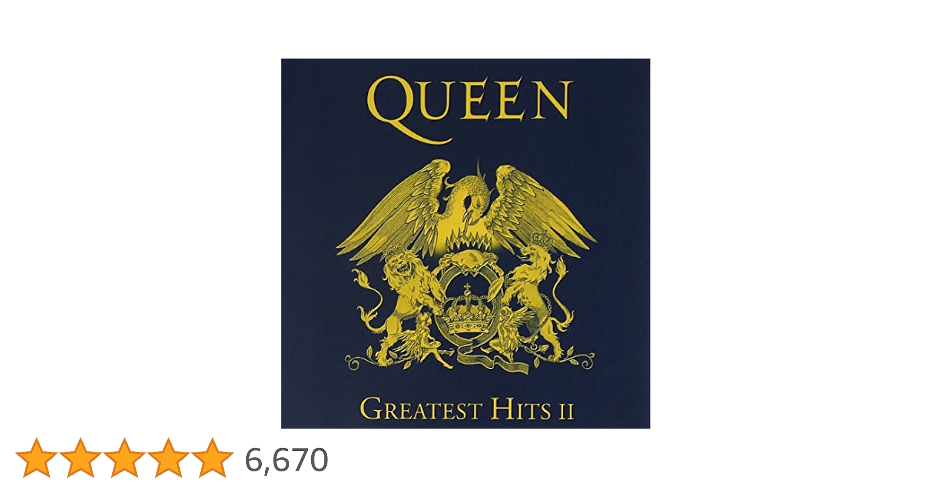 クイーン LP 2枚セット（Greatest Hits 1 & 2） Amazon.co.jp: Greatest Hits 1 & 2: ミュージック